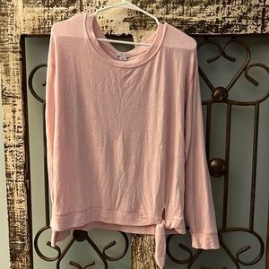 J Crew. Long-sleeve. Blush pink Sweater. Size L